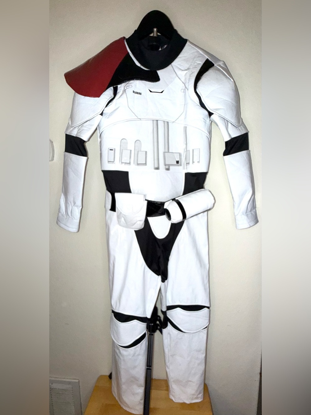 Disney Store Official Star Wars First Order Stormtrooper Costume, size 9/10